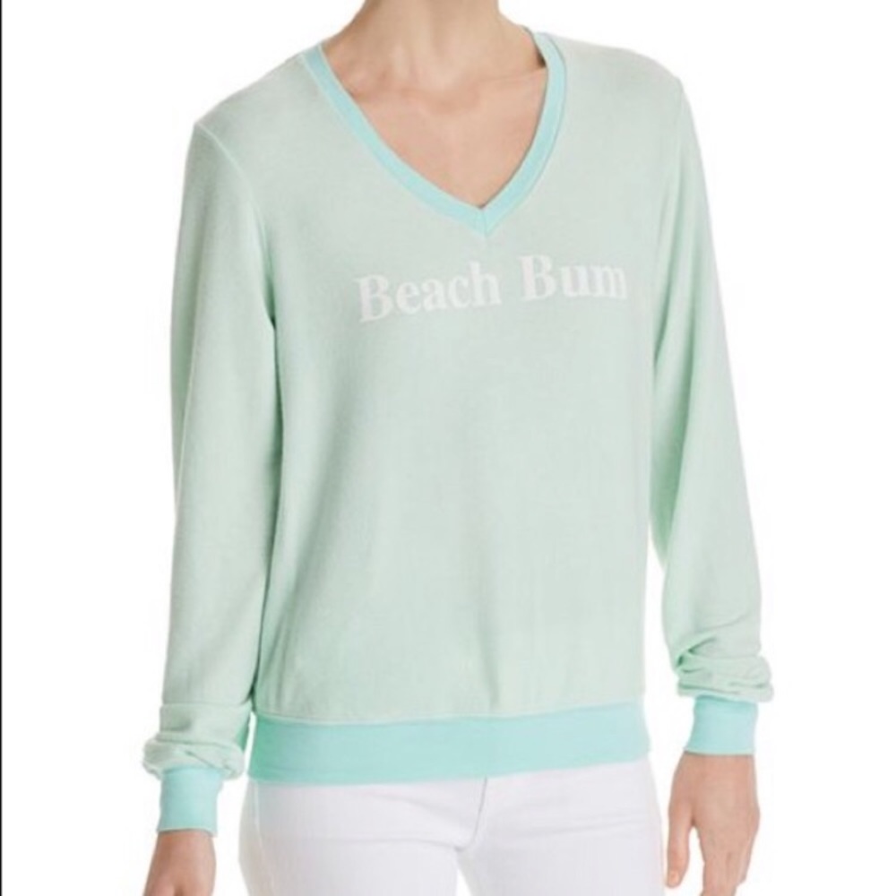 New Wildfox Beach Bum V Neck Sweater
